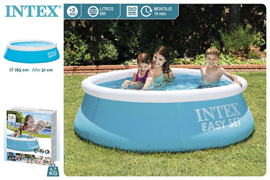 PISCINA DESMONTABLE INTEX PISCINA EASY SET D.183