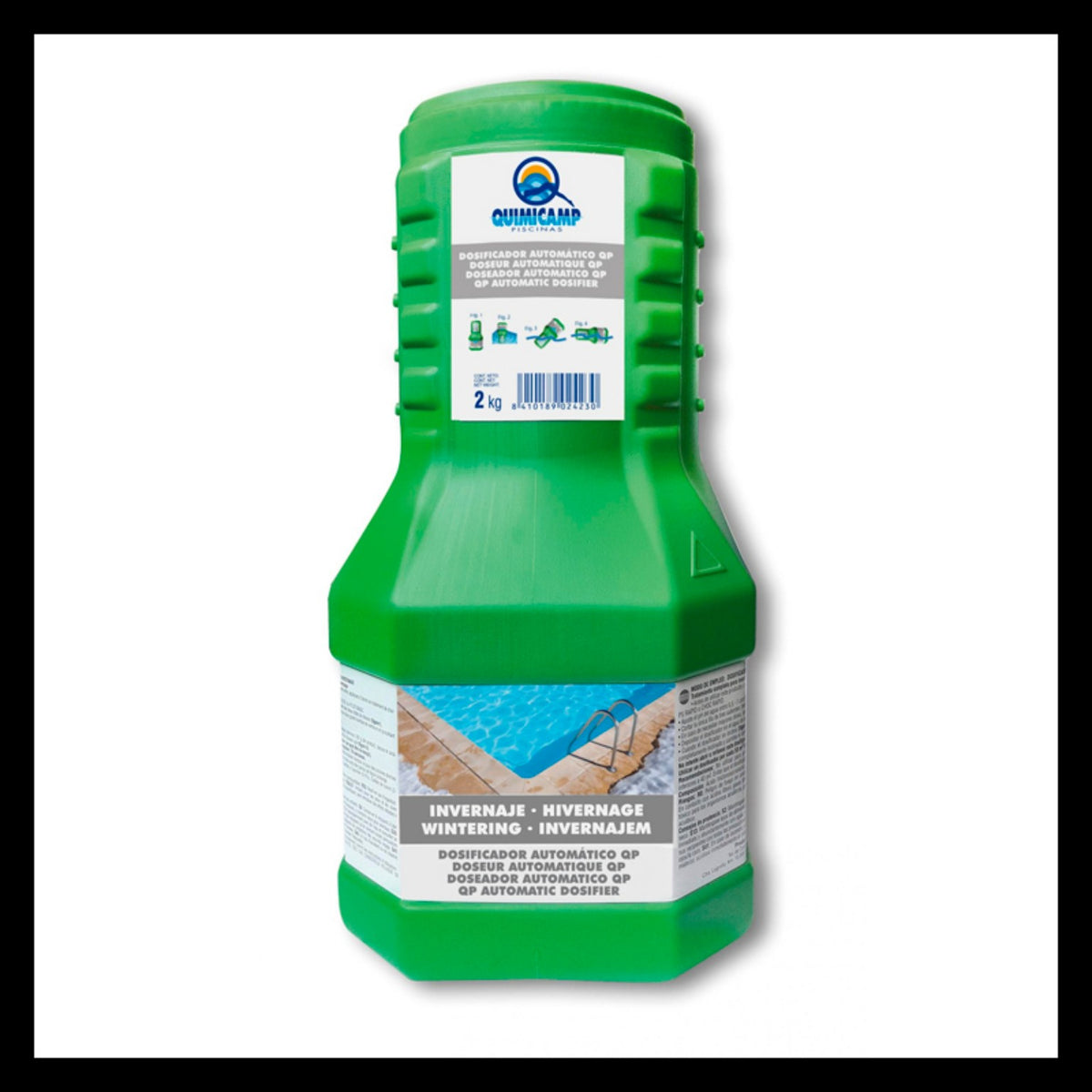 Dosificador automático de invernaje Quimicamp QP 2 kg